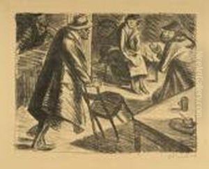 Gestorter Aufbruch. 1919 by Ernst Barlach