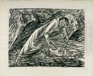 Schreibender Prophet. 1919