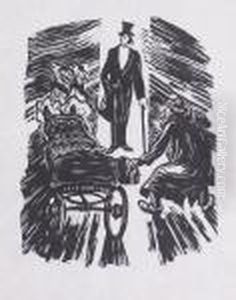 Ernst Barlach "the Lord". 1922. 1922 by Ernst Barlach