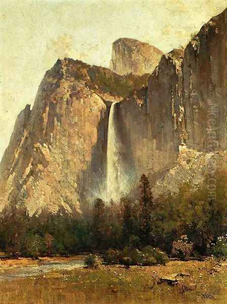 Bridal Veil Falls - Yosemite Valley - view 1