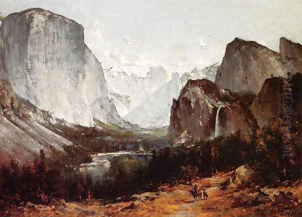 A View of Yosemite Valley - view 1