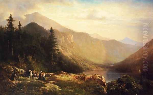 An Artist's View of Mt. Lafayette - view 1