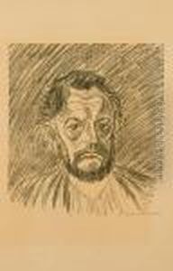 Selbstbildnis Iv (schult 285) by Ernst Barlach