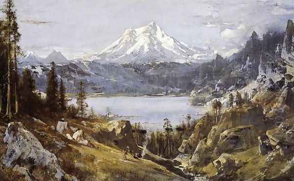 Mount Shasta from Castle Lake - view 1
