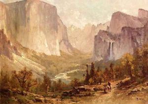 Yosemite Valley I by Thomas Hill