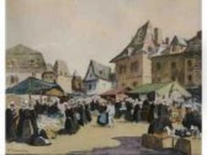 Marche Aux Faiences A Quimper
