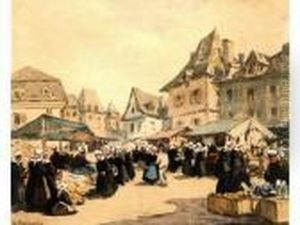 Marche Aux Faiences A Quimper
