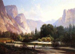 Yosemite Valley III by Thomas Hill