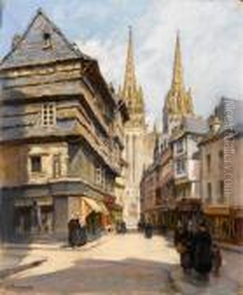 Breton Street Scene - view 1