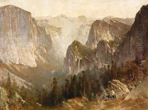 Piute Indian Encampment, Yosemite - view 1