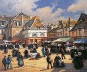 Place Du Marche A Quimper