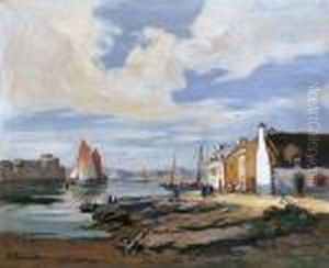 Petit Port Breton by Henri Alphonse Barnoin