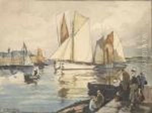 Retour De Peche A Concarneau, Lesthoniers