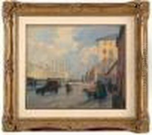 vue De Paris by Henri Alphonse Barnoin