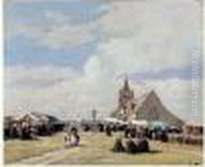 Bretagne, Pardon De La Yori by Henri Alphonse Barnoin