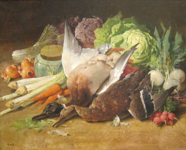 Still Life with Ducks and Vegetables - view 1