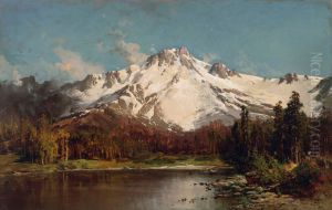Mount Tallac from Lake Tahoe by Thomas Hill