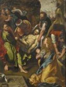 Lasepoltura Di Cristo by Federico Fiori Barocci
