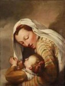 Mother And Child by Federico Fiori Barocci
