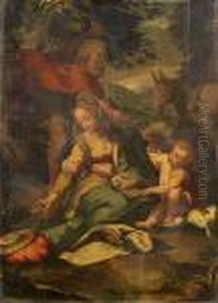 The Rest On The Flight Into Egypt - view 1