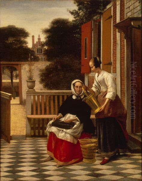 A Mistress and Her Servant - view 1