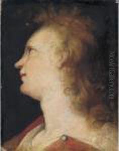 Study For The Head Of The Angel Gabriel Study For The Head Of The Angel Gabriel