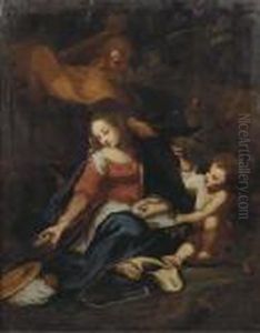 The Rest On The Flight Into Egypt by Federico Fiori Barocci