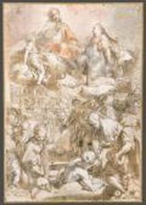 The Madonna Del Popolo by Federico Fiori Barocci