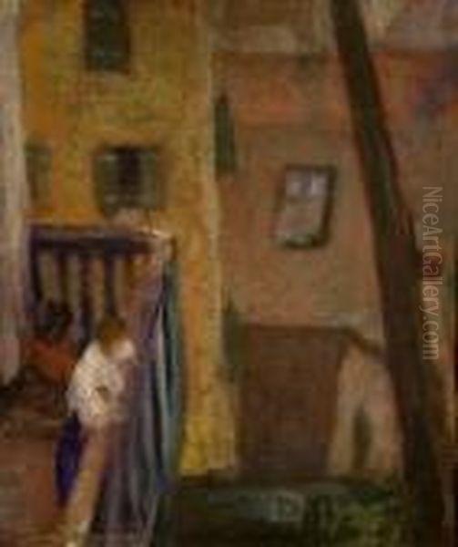 Senora En El Balcon - view 1