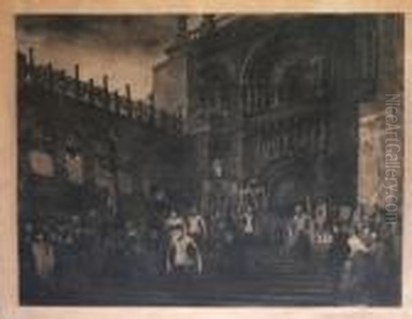 Procesion En 1910 - view 1