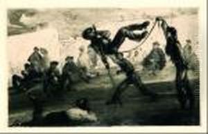 Salto Con Pertiga O Garrocha by Ricardo Baroja Nessi
