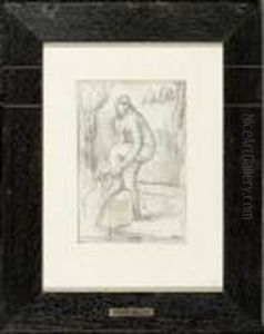 A Standing Nude A Standing Nude