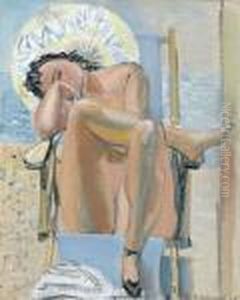 Femme A L'ombrelle by Maurice Barraud