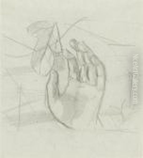 Study Of A Hand - view 1