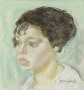 Portrait D'une Jeune Femme Portrait D'une Jeune Femme