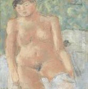 Nu Assis. by Maurice Barraud