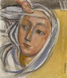 Studie Zu Einem Kopf Der Madonna