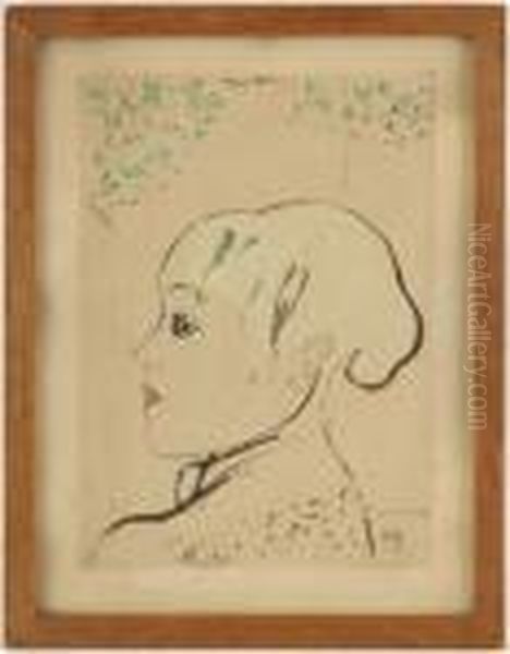 Jeune Femme De Profil - view 1