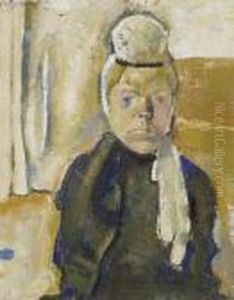 Bigoudenne, Femme Bretonne by Maurice Barraud
