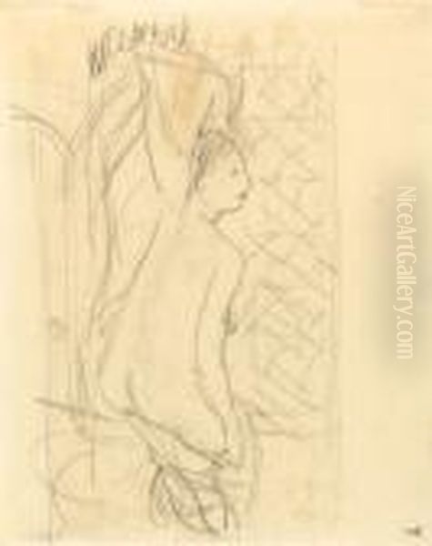Femme Nue Au Bain - view 1