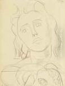 Madchenportrait by Maurice Barraud