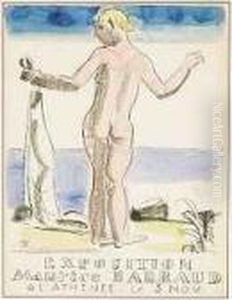 A L'athenee Le by Maurice Barraud