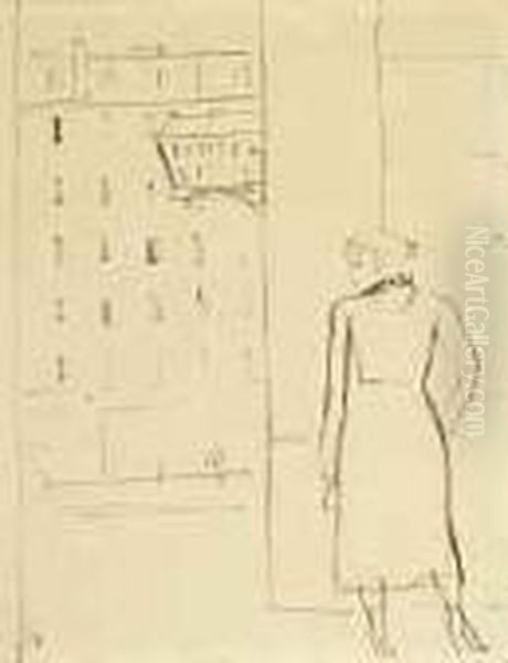 Junge Frau In Einer Stadt - view 1
