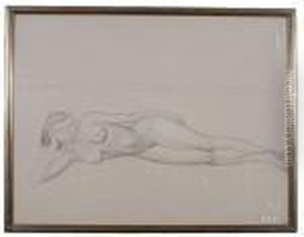 Reclining Female Nude - view 1
