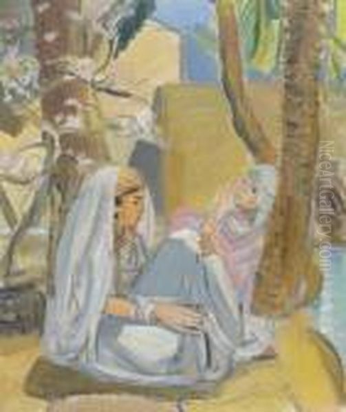 Algeriennes Au Jardin - view 1