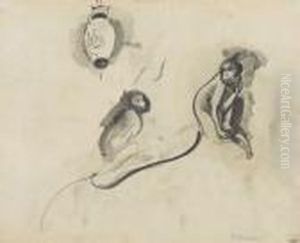 Singes by Maurice Barraud