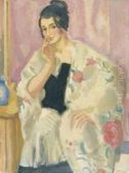Portrait De Mme Fley. - view 1