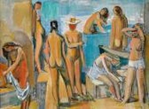 Baigneuses by Maurice Barraud