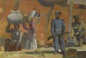 Scene Espagnole by Maurice Barraud