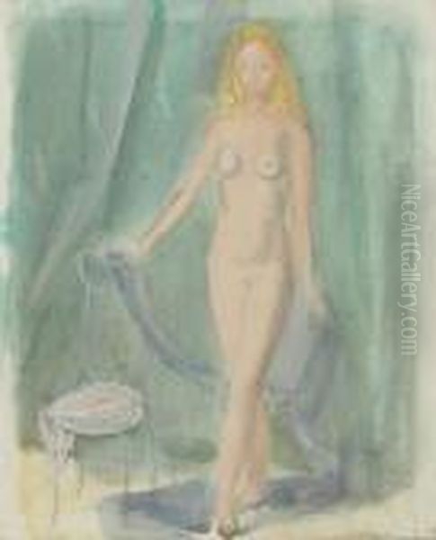 Standing Female Nude. - view 1
